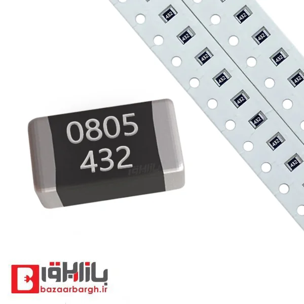 مقاومت 4.3 کیلو اهم SMD 0805