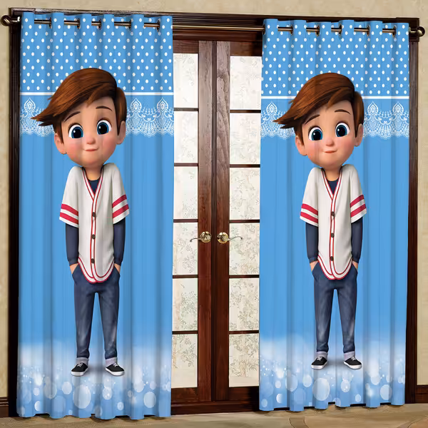 پرده پانچی کد 5741 سایز 280x140 سانتی متر