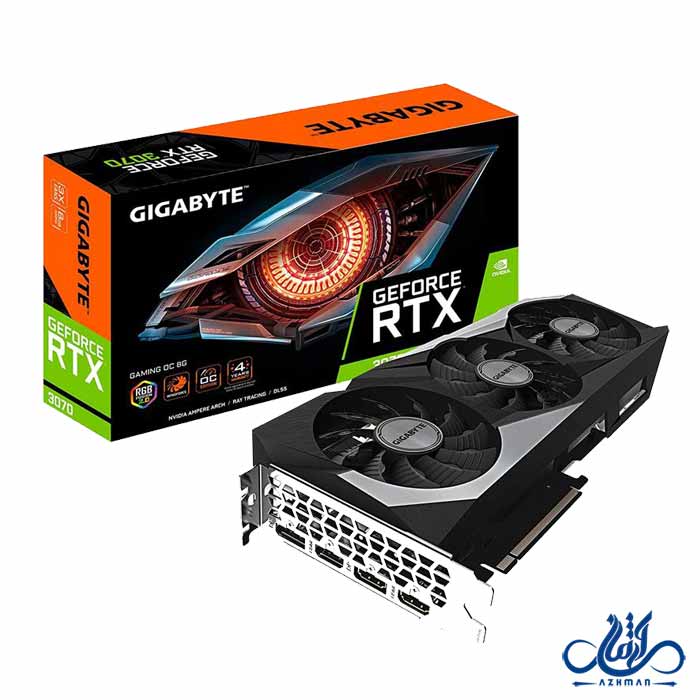 کارت گرافیک گیگابایت GeForce RTX 3070 GAMING OC 8G