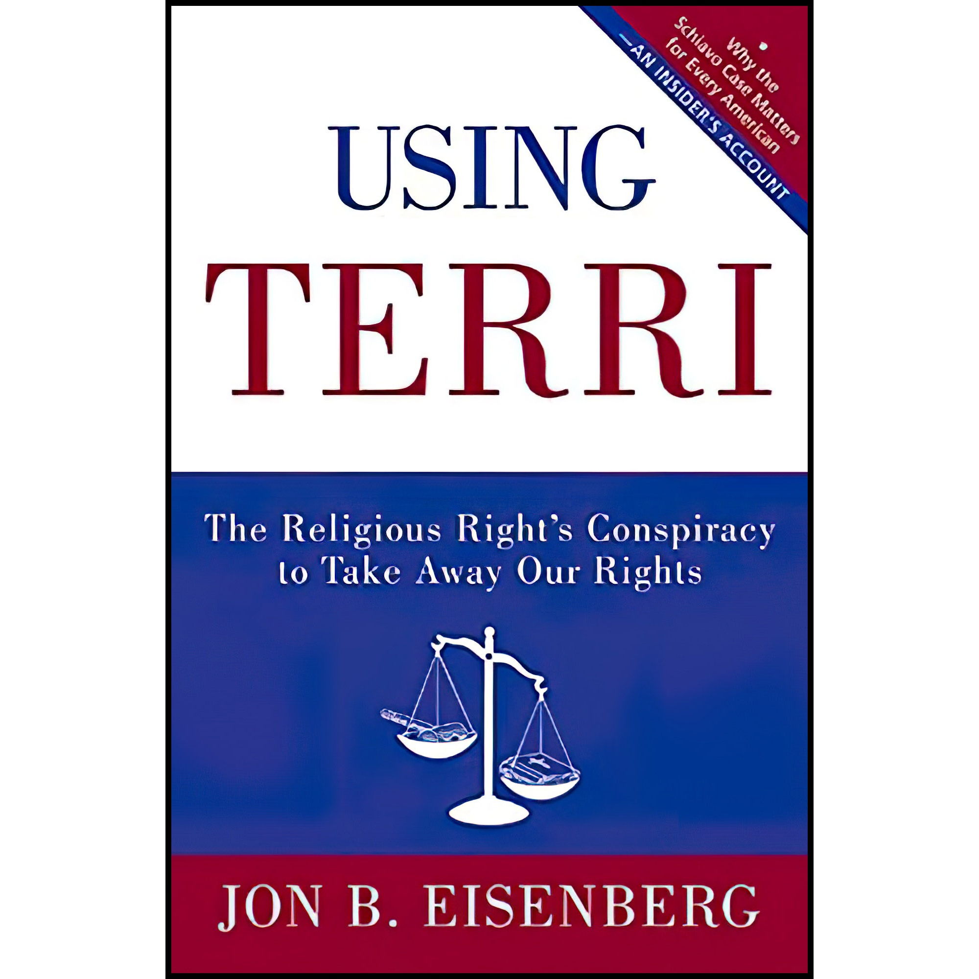 کتاب Using Terri اثر Jon Eisenberg انتشارات HarperOne