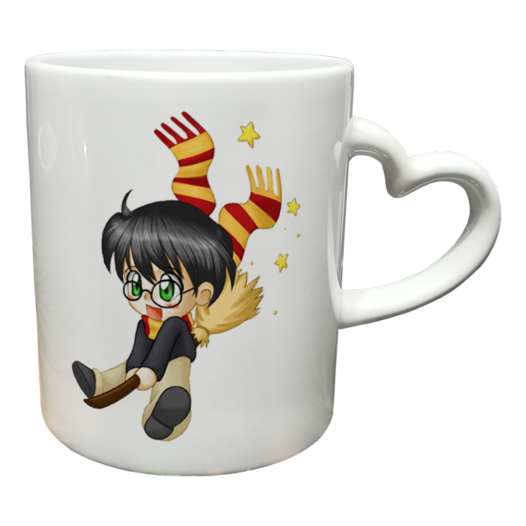 ماگ مدل دسته قلبی طرح هری پاتر کد 90