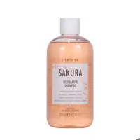 شامپو تقویت کننده و ترمیم کننده مو اینبریا مدل Sakura حجم 300 میلی لیتر