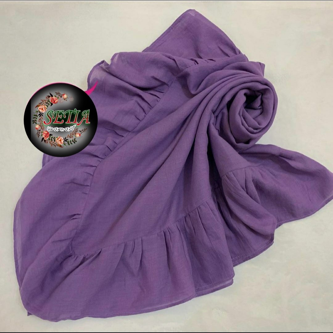 روسری نخ وال چیندار