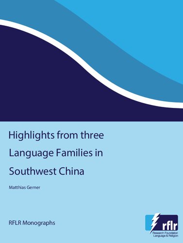 خرید و دانلود نسخه کامل کتاب Highlights from three Language Families in Southwest China
