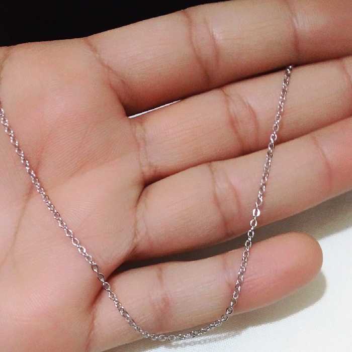 زنجیر استیل مدل دیپلمات مارک استینلس استیل رنگ ثابت ضدحساسیت با کیفیت عالی و تضمینی