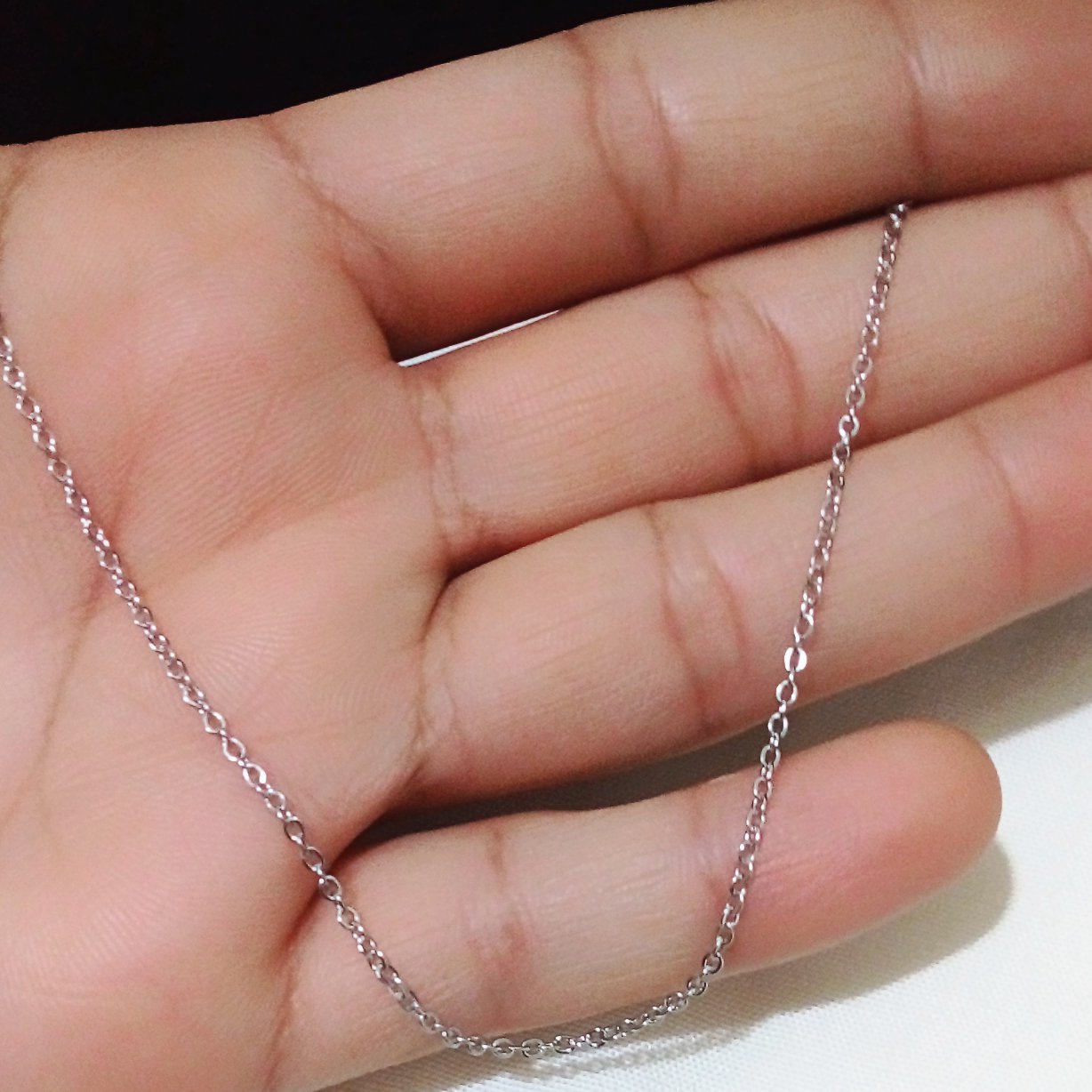 زنجیر استیل مدل دیپلمات مارک استینلس استیل رنگ ثابت ضدحساسیت با کیفیت عالی و تضمینی