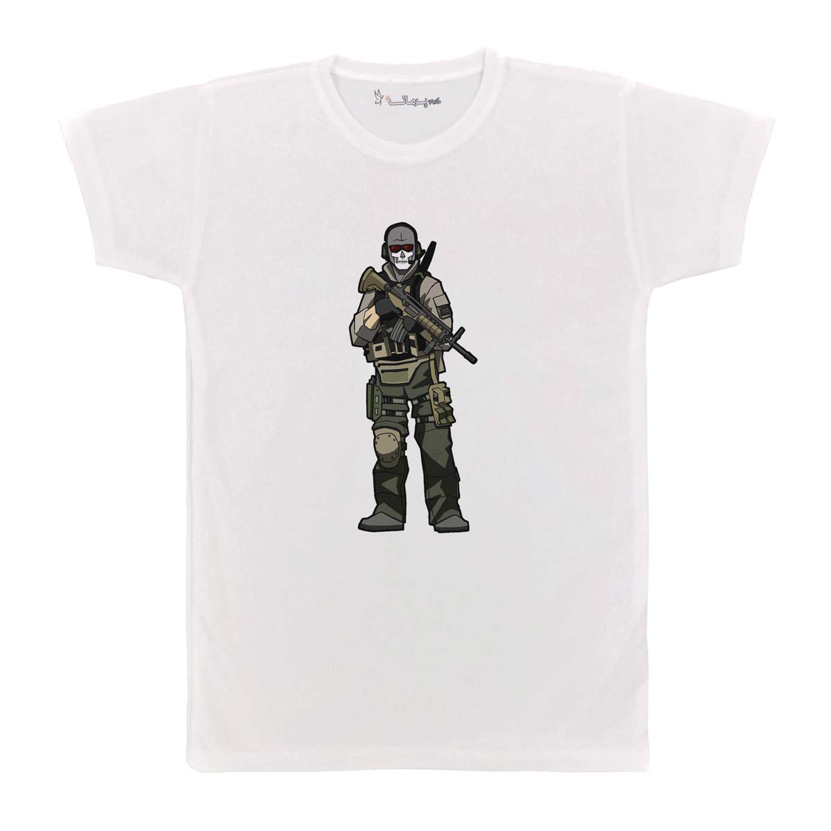 تی شرت بچگانه پرمانه طرح call of duty کد pmt.802