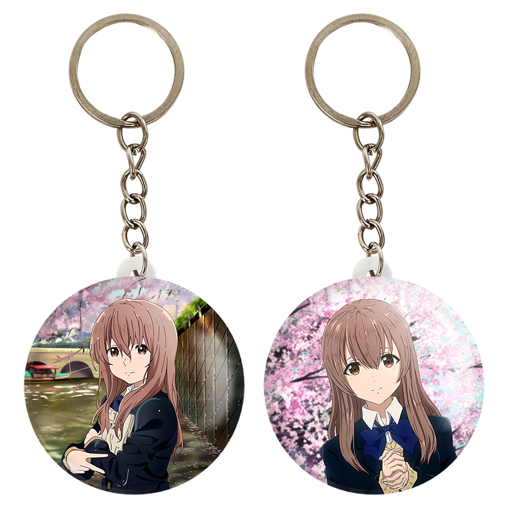 جاکلیدی خندالو مدل شوکو نیشیمیا انیمه سایلنت ویس کد 1580515798 مجموعه 2 عددی