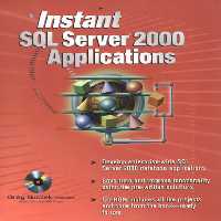 خرید و دانلود نسخه کامل کتاب Instant SQL server 2000 applications