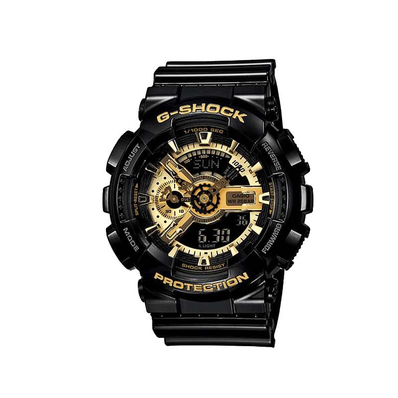 ساعت مچی مردانه کاسیو جیشاک مدل GA-110GB-1A