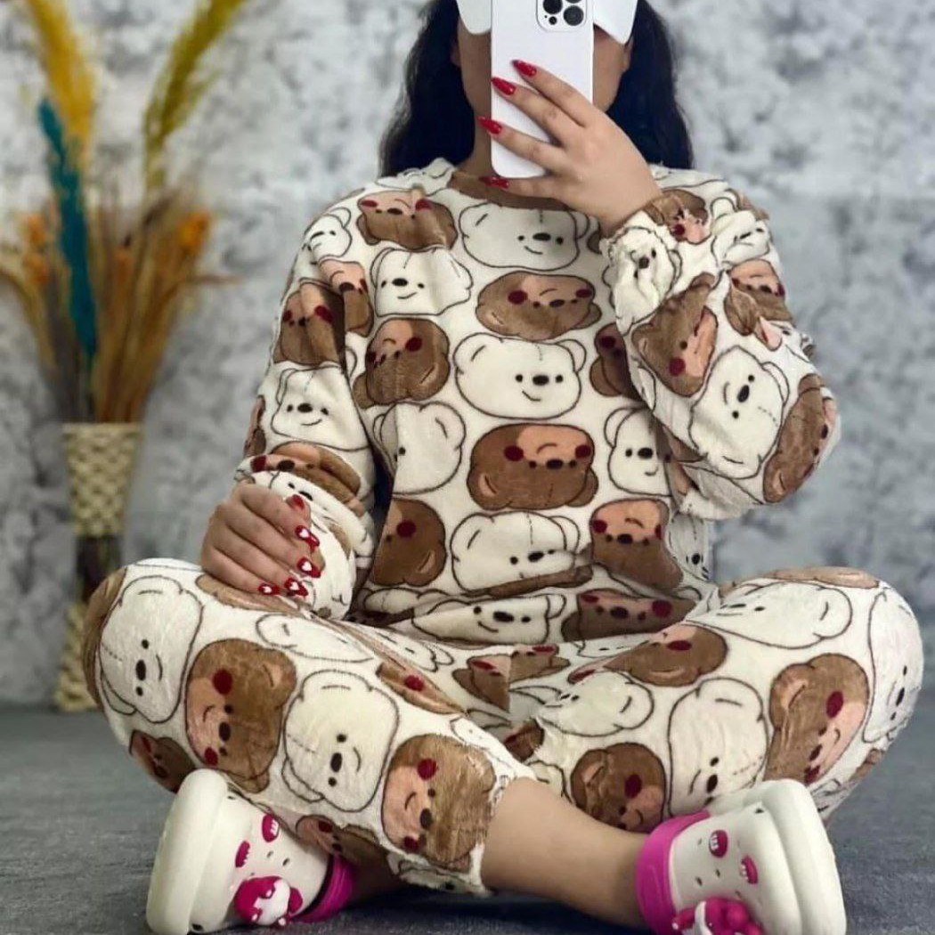 ست بلوز شلوار تدی
