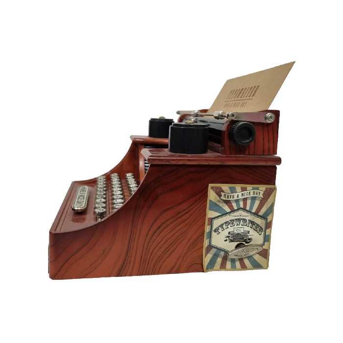 ماکت موزیکال طرح ماشین تایپ