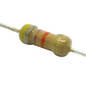 مقاومت 47 کیلو اهم 1/4 وات 5 درصد | 47K