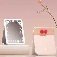 آینه آرایشی چراغ‌دار لمسی قابل شارژ 9 اینچ دوکو شیائومی FMO01