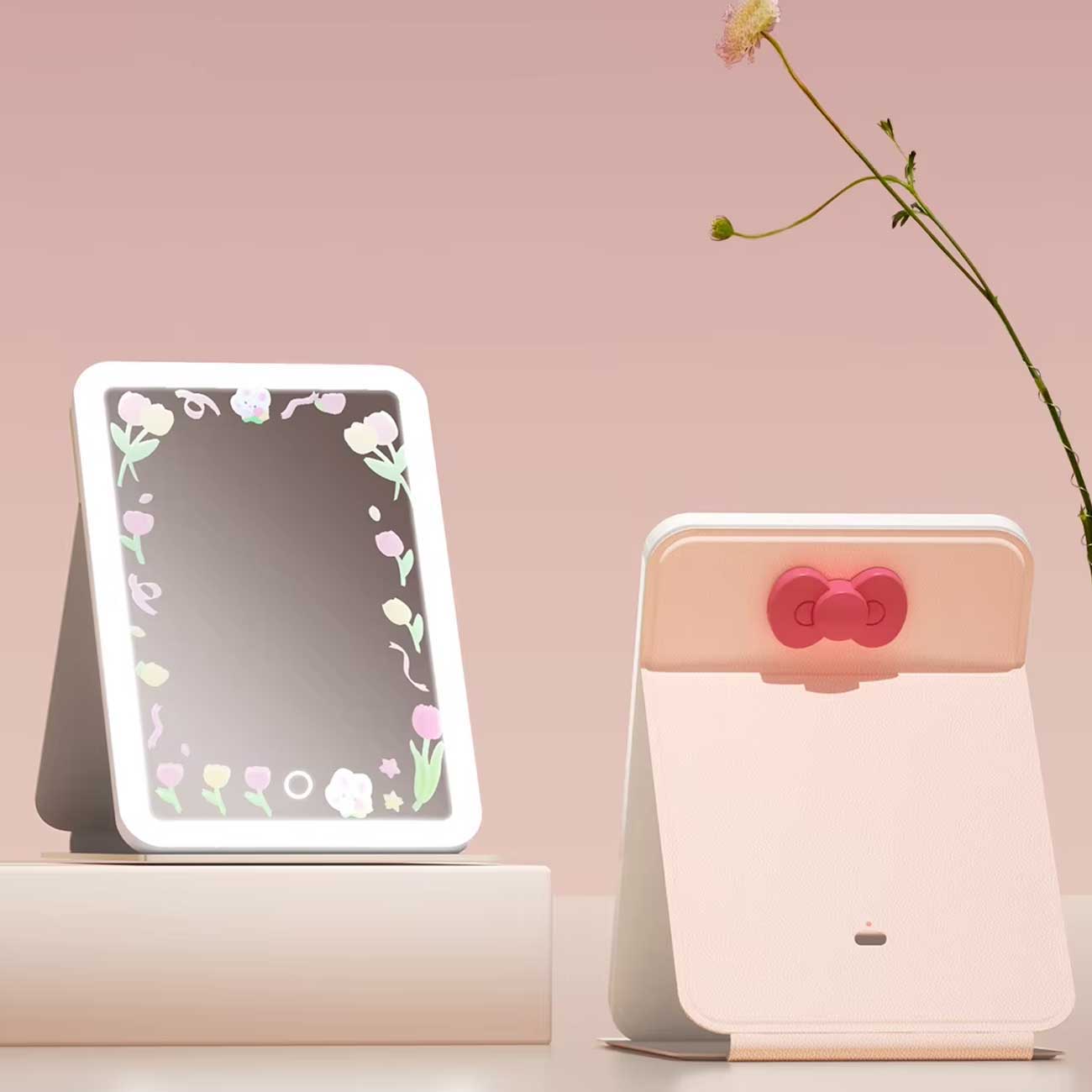 آینه آرایشی چراغ‌دار لمسی قابل شارژ 9 اینچ دوکو شیائومی FMO01