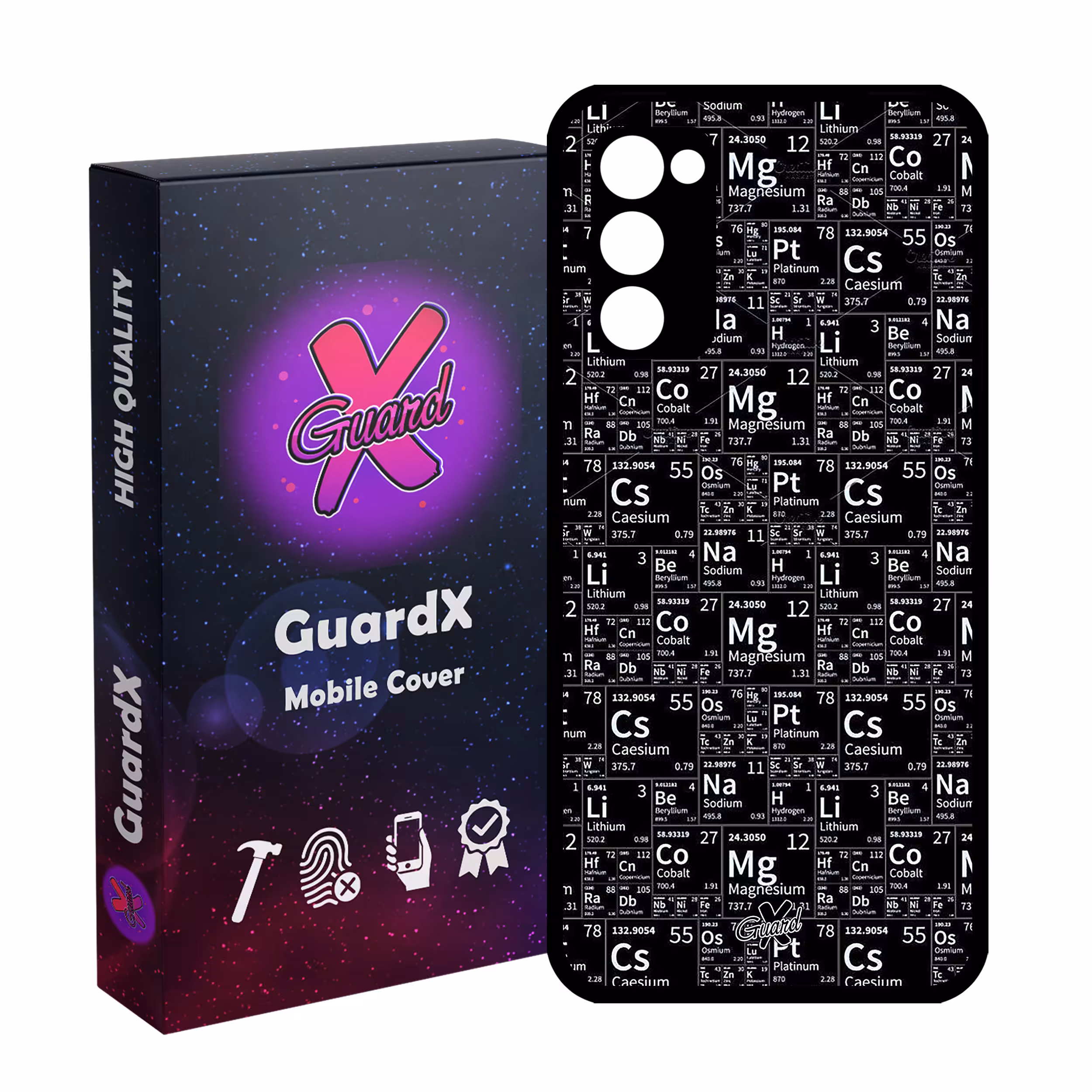 کاور گارد ایکس طرح شیمی مدل Glass10531 مناسب برای گوشی موبایل سامسونگ Galaxy S20 FE
