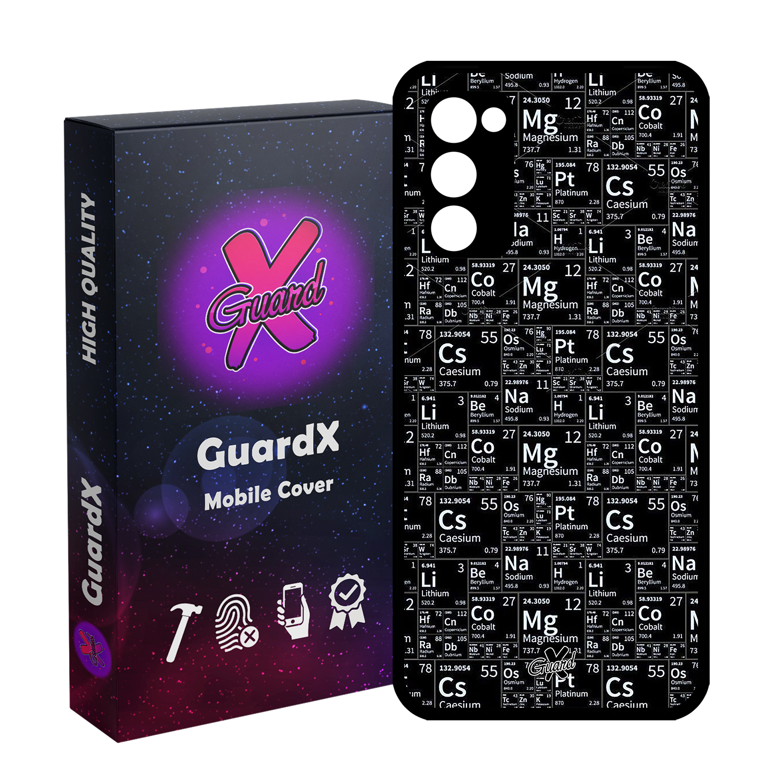 کاور گارد ایکس طرح شیمی مدل Glass10531 مناسب برای گوشی موبایل سامسونگ Galaxy S20 FE