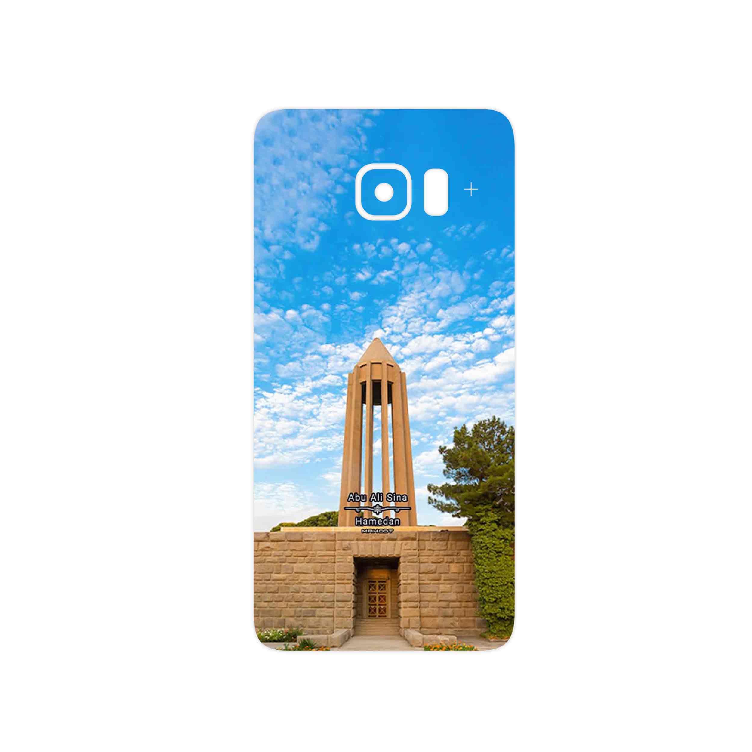 برچسب پوششی ماهوت مدل Abu Ali Sina tomb مناسب برای گوشی موبایل سامسونگ Galaxy S6 Edge Plus