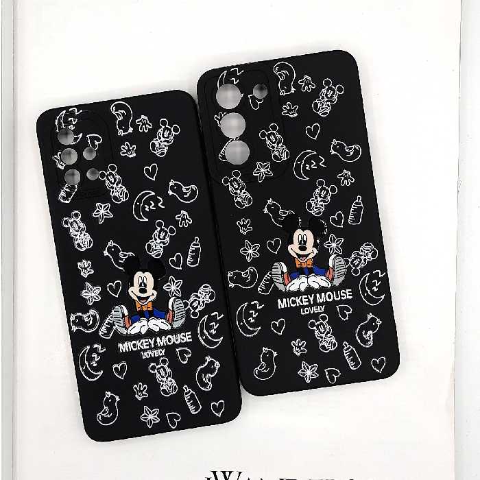  کاور مدل میکی بلک مناسب برای گوشی موبایل سامسونگ Galaxy A13 4G