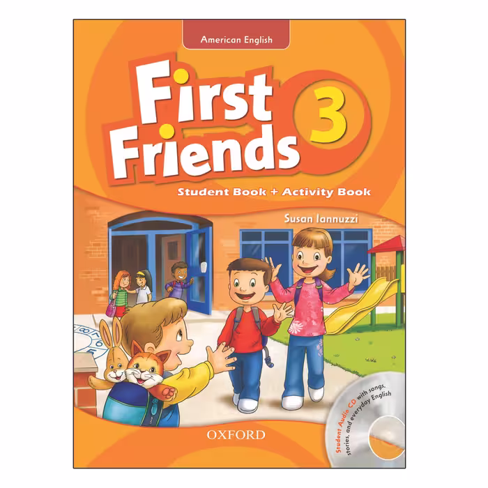 کتاب 3 American English First Friends اثر Susan Lannuzzi انتشارات Oxford