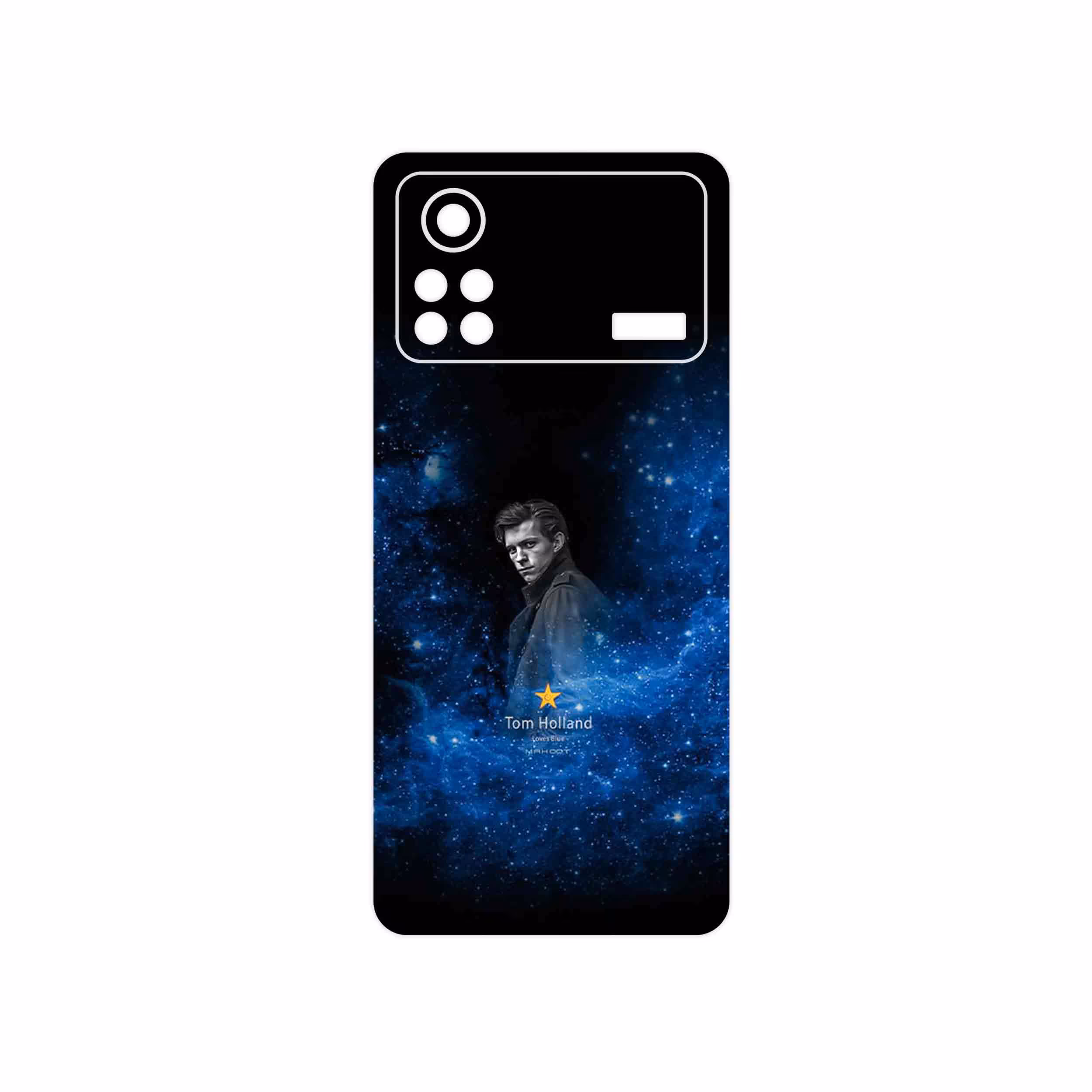 برچسب پوششی ماهوت مدل tom holland مناسب برای گوشی موبایل شیائومی Poco X4 Pro 5G