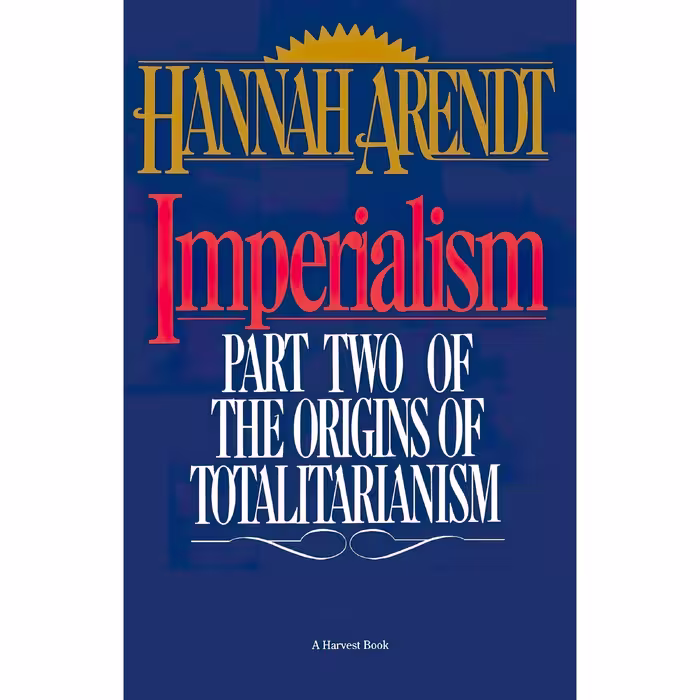 کتاب زبان اصلی Imperialism اثر Hannah Arendt انتشارات Mariner Books