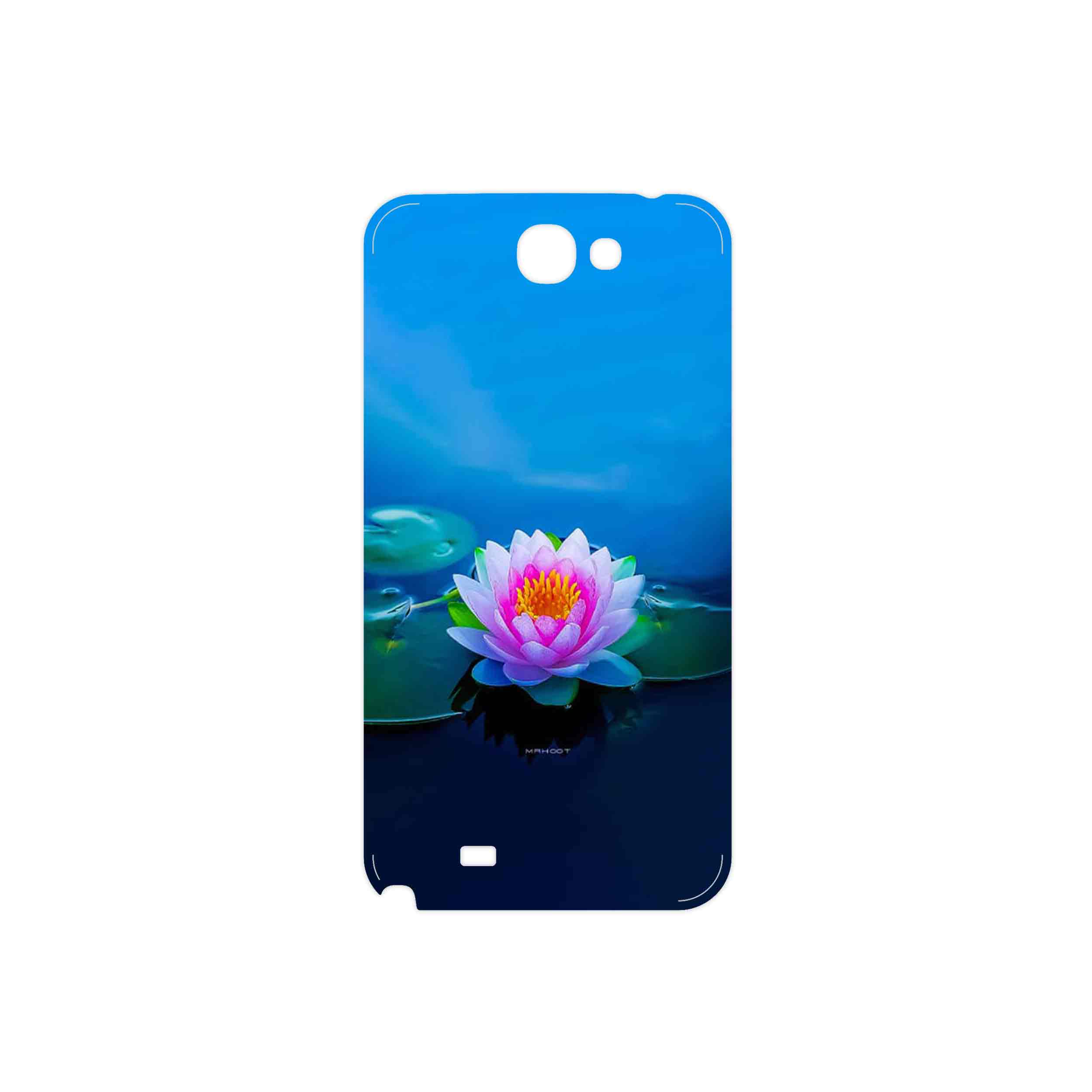برچسب پوششی ماهوت مدل Lotus مناسب برای گوشی موبایل سامسونگ Galaxy Note 2