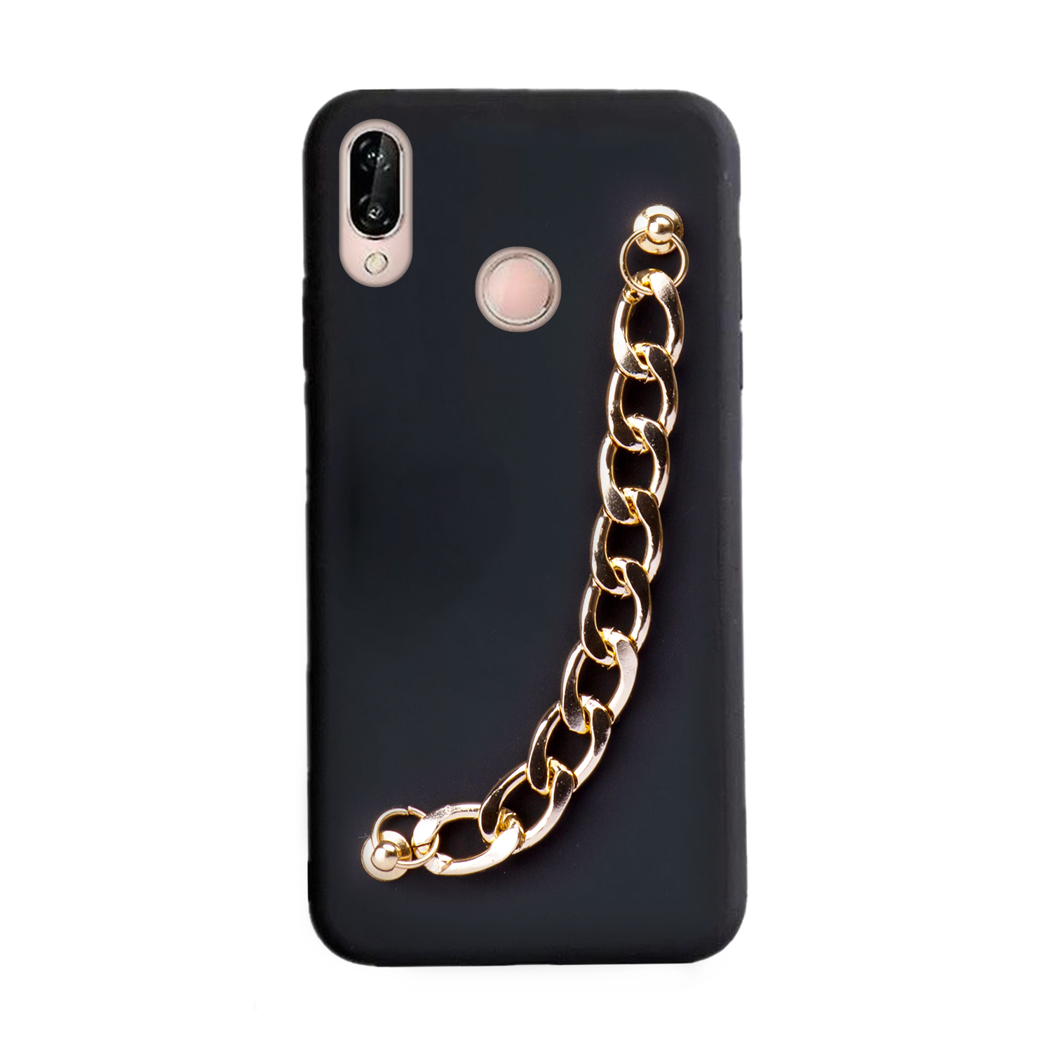 کاور طرح دستبندی مدل زنجیر طلایی مناسب برای گوشی موبایل هوآوی P20 Lite