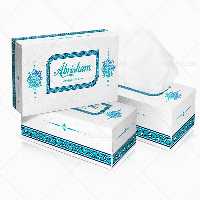 جعبه دستمال کاغذی طرح سنتی | گرافیک با طعم تربچه