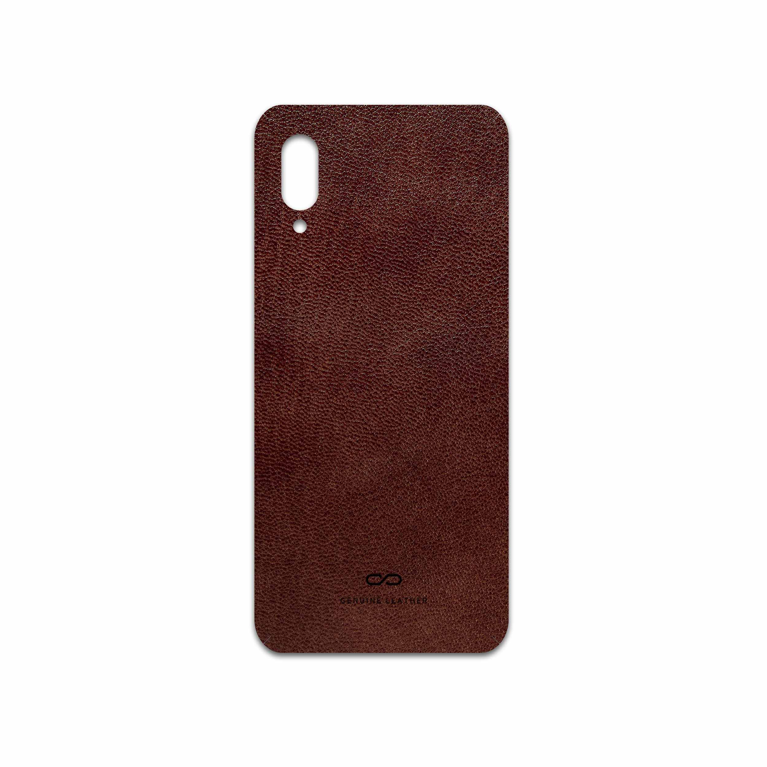 برچسب پوششی ماهوت مدل Natural-Leather مناسب برای گوشی موبایل سامسونگ Galaxy M02