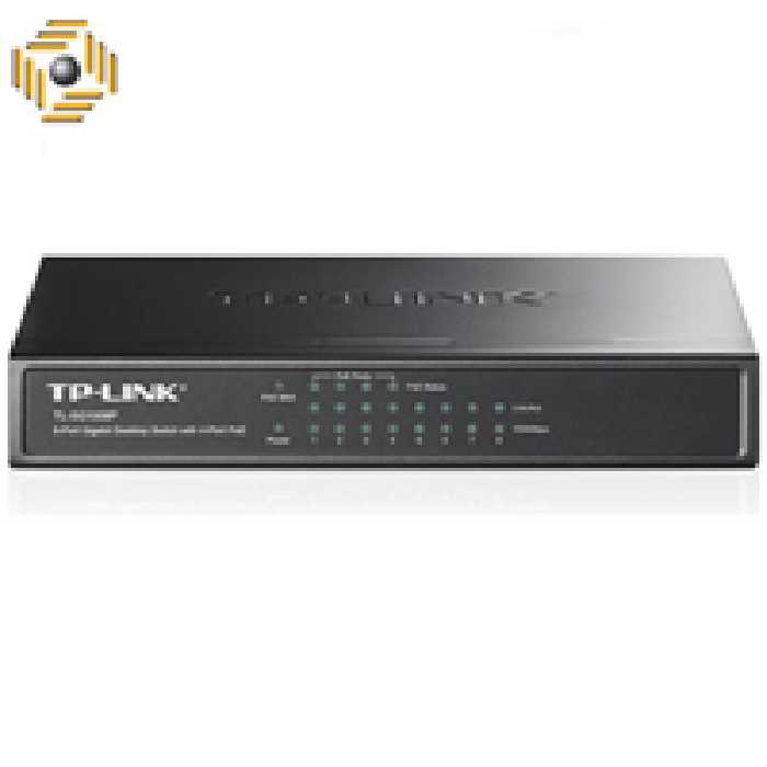 سوییچ 8 پورت گیگابیتی تی پی-لینک به همراه 4 پورت POE مدل TL-SG1008P