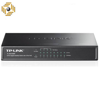 سوییچ 8 پورت گیگابیتی تی پی-لینک به همراه 4 پورت POE مدل TL-SG1008P