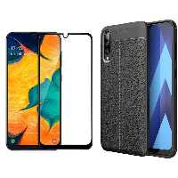 کاور مورفی مدل AG7 مناسب برای گوشی موبایل سامسونگ Galaxy A70 به همراه محافظ صفحه نمایش