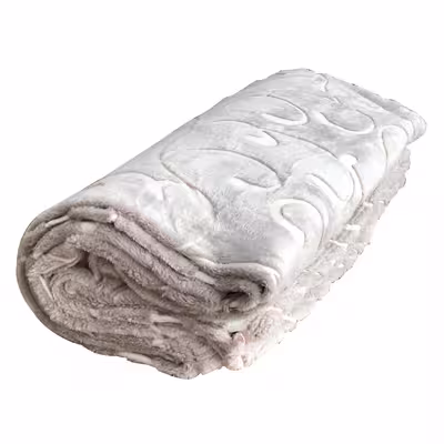 پتو مدل شبنما طرح جوانه دو نفره سایز 240x220 