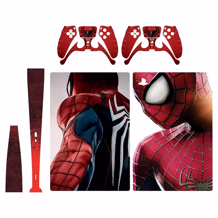 اسکین(برچسب)Playstation 5-مدل دیجیتال -طرح spiderman  -کد5-سفارشی