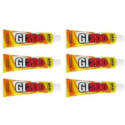 چسب آکواریوم رازی مدل GI200 مجموعه 6 عددی