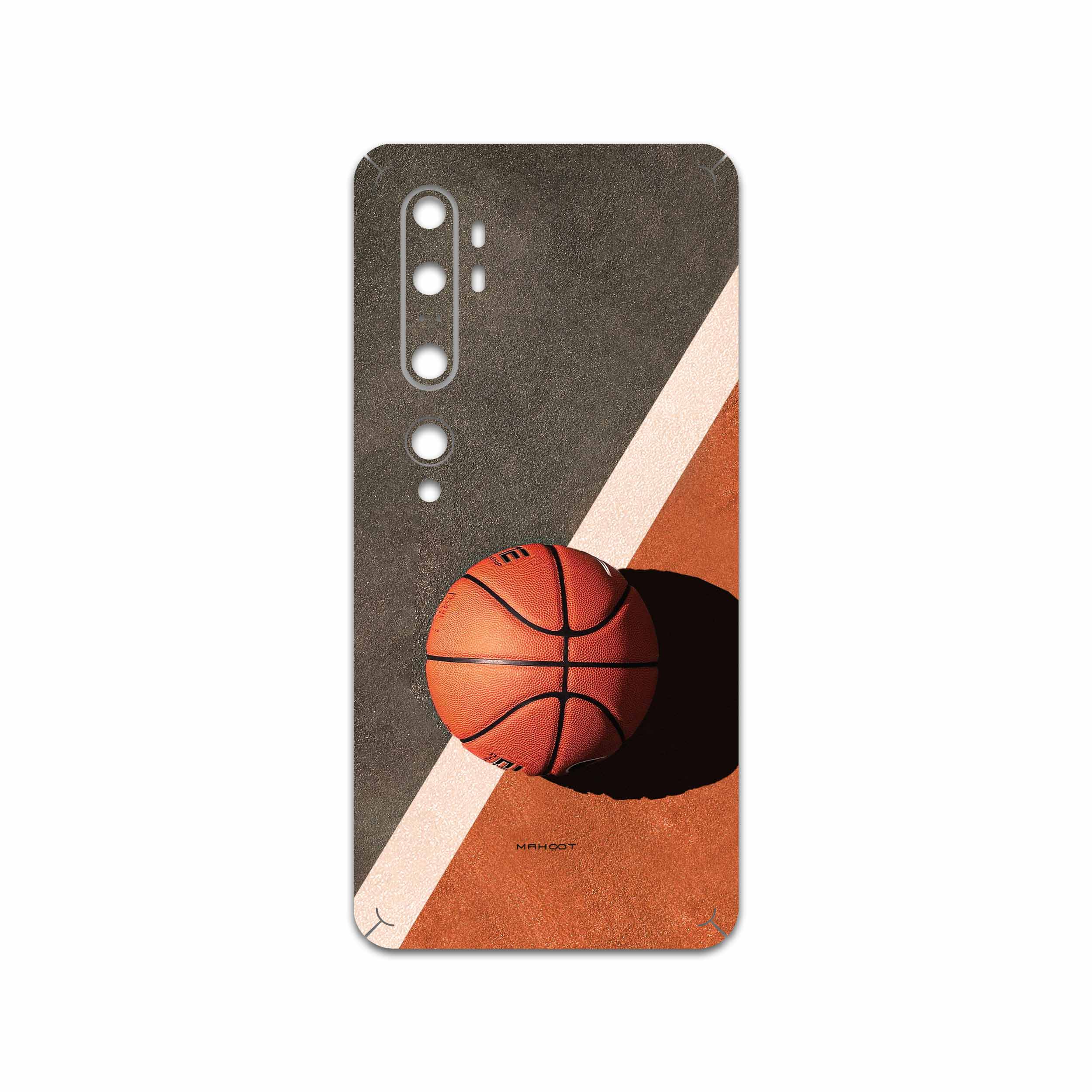 برچسب پوششی ماهوت مدل Basketball مناسب برای گوشی موبایل شیائومی Mi Note 10 Pro
