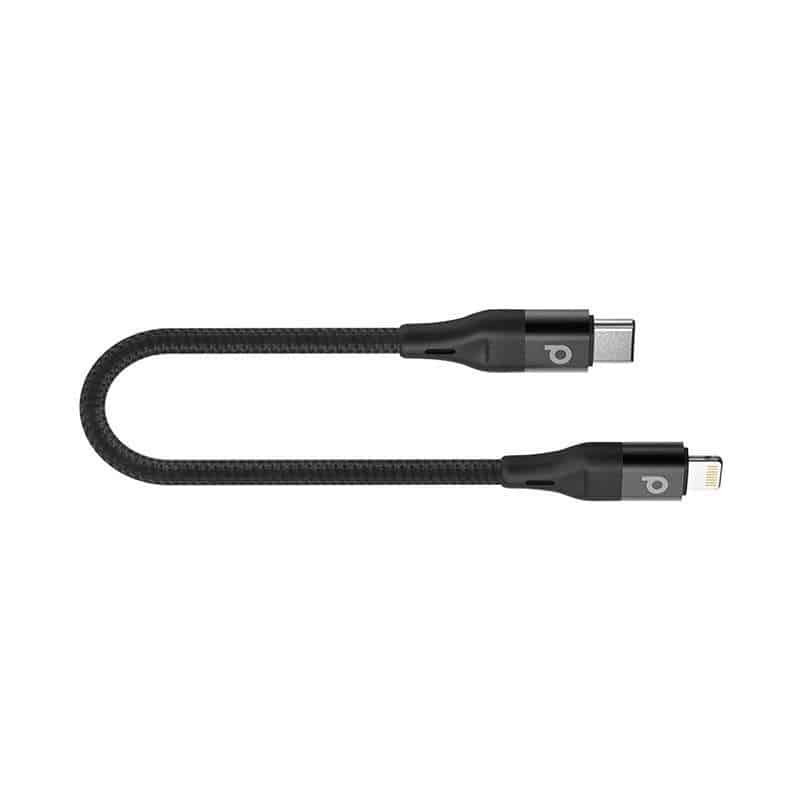 کابل پاوربانکی USB-C به لایتنینگ Porodo مدل PD-CLBRPD025