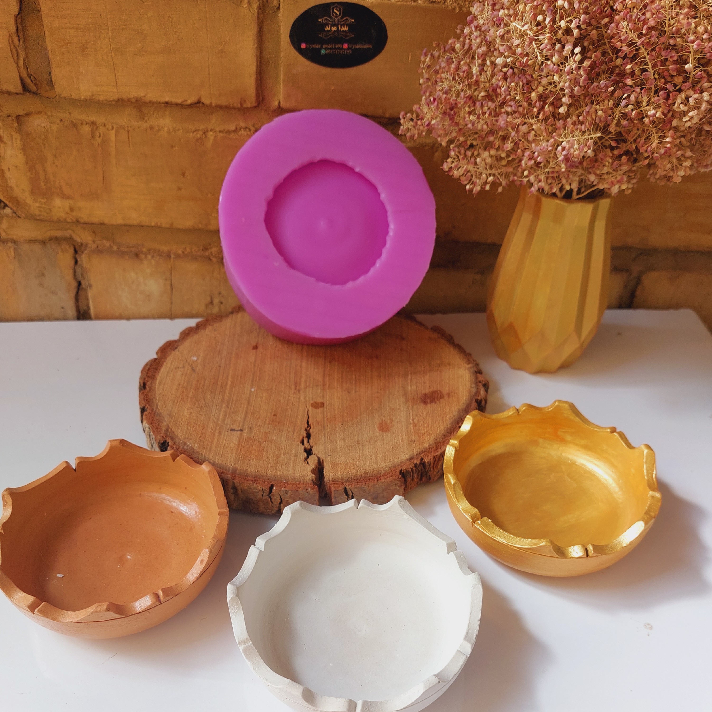 قالب سیلیکونی کاسه