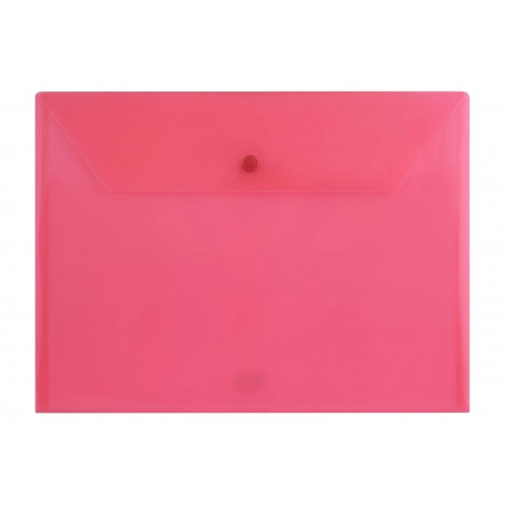 پوشه دکمه دار پاپکو مدل شفاف کد A4-105T