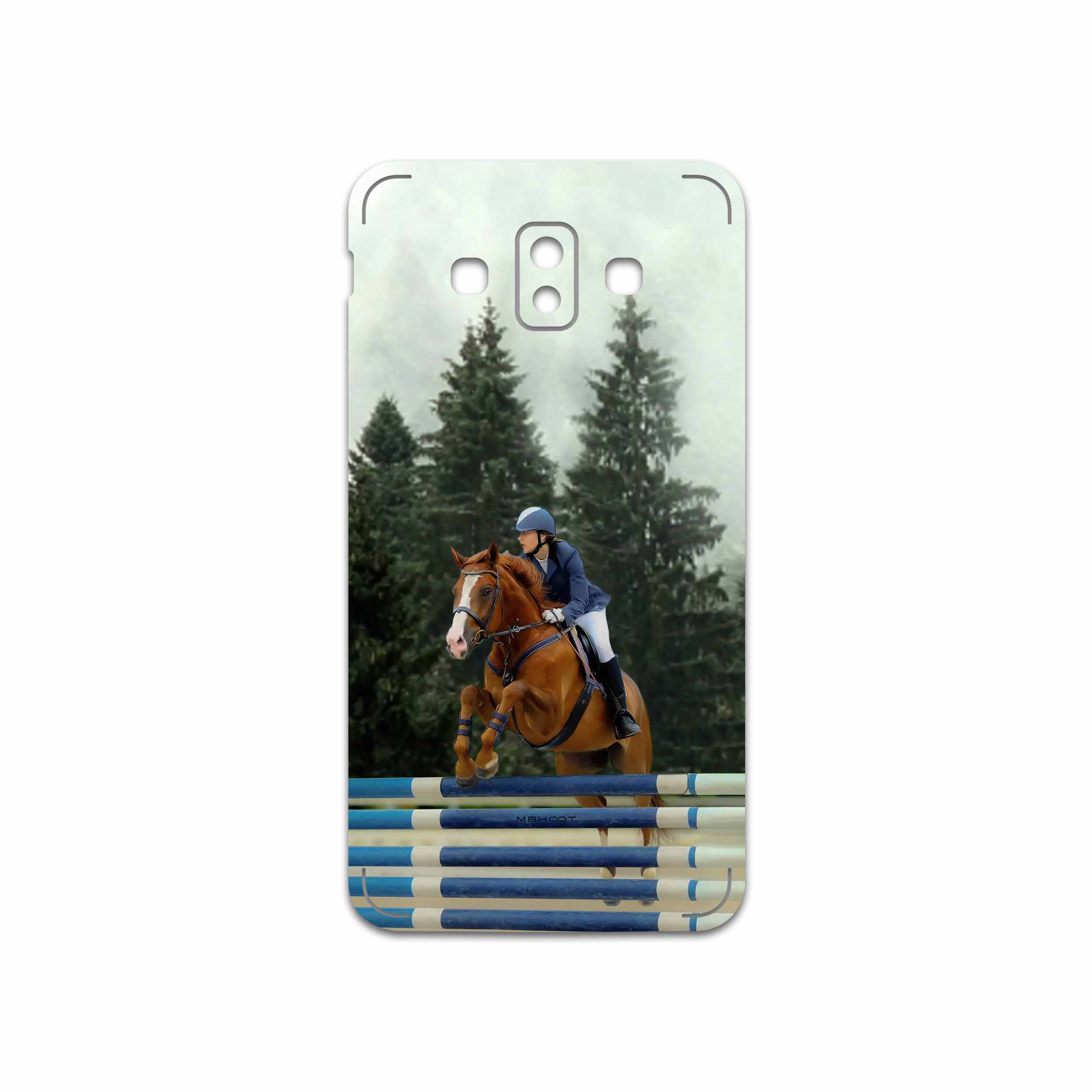 برچسب پوششی ماهوت مدل Equestrianism مناسب برای گوشی موبایل سامسونگ Galaxy J7 Duo