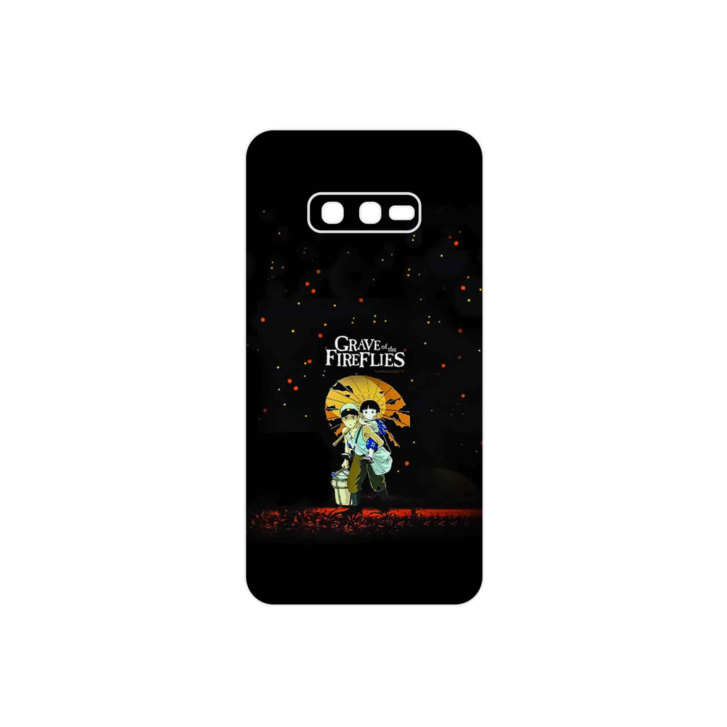 برچسب پوششی ماهوت مدل Grave of the Fireflies مناسب برای گوشی موبایل سامسونگ Galaxy S10e