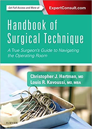 Handbook of Surgical Technique: A True Surgeon’s Guide to Navigating the Operating Room, 1ed - کتاب پزشکی بهار
