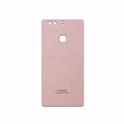 برچسب پوششی ماهوت مدل Rose Gold Leather مناسب برای گوشی موبایل هوآوی P9 Plus