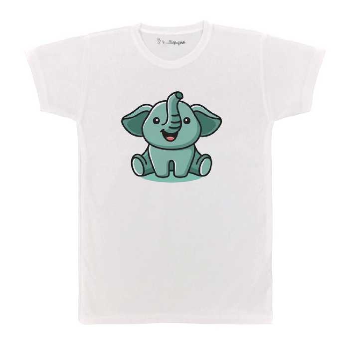 تی شرت بچگانه پرمانه طرح حیوانات بامزه کد pmt.5969