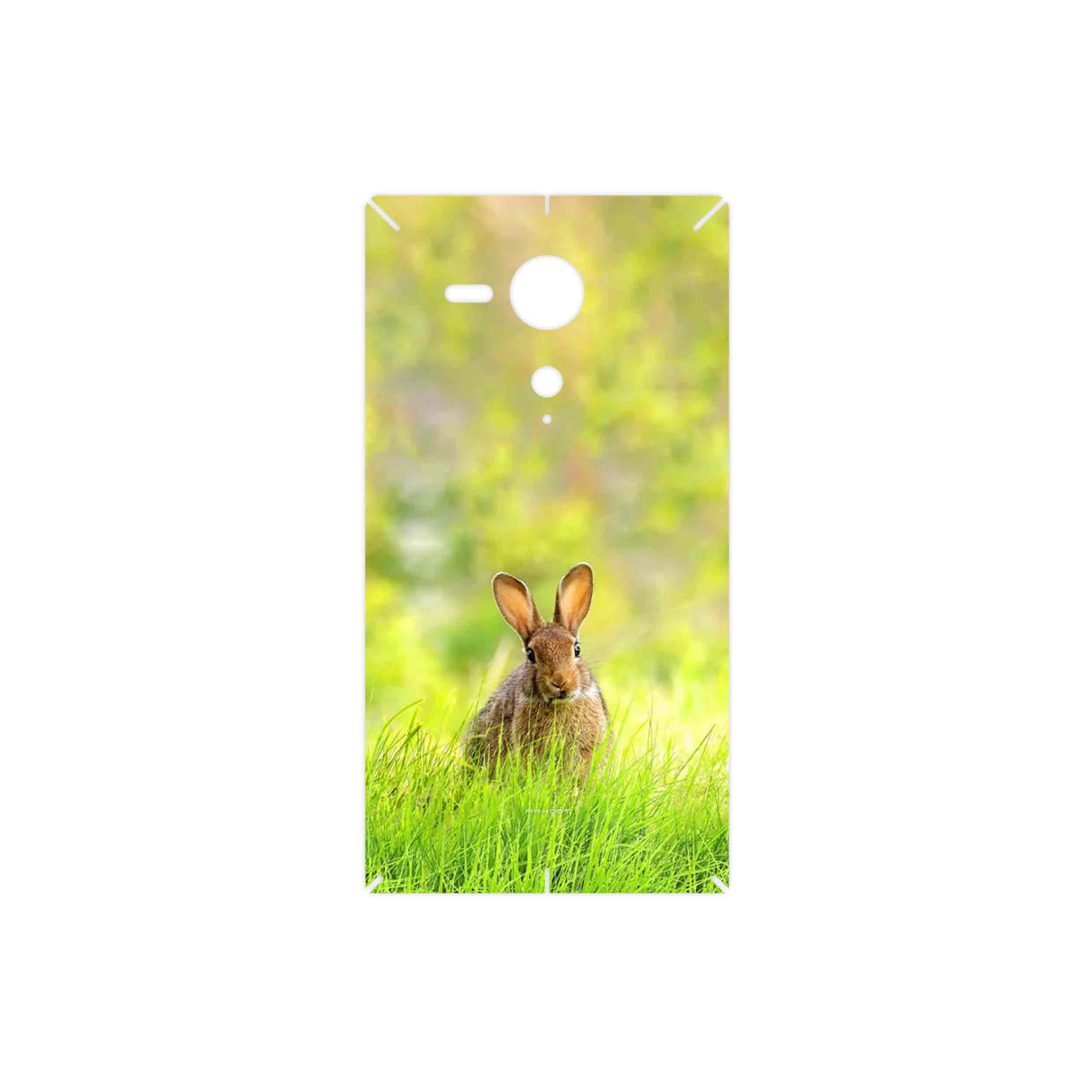 برچسب پوششی ماهوت مدل Rabbit مناسب برای گوشی موبایل سونی Xperia SP