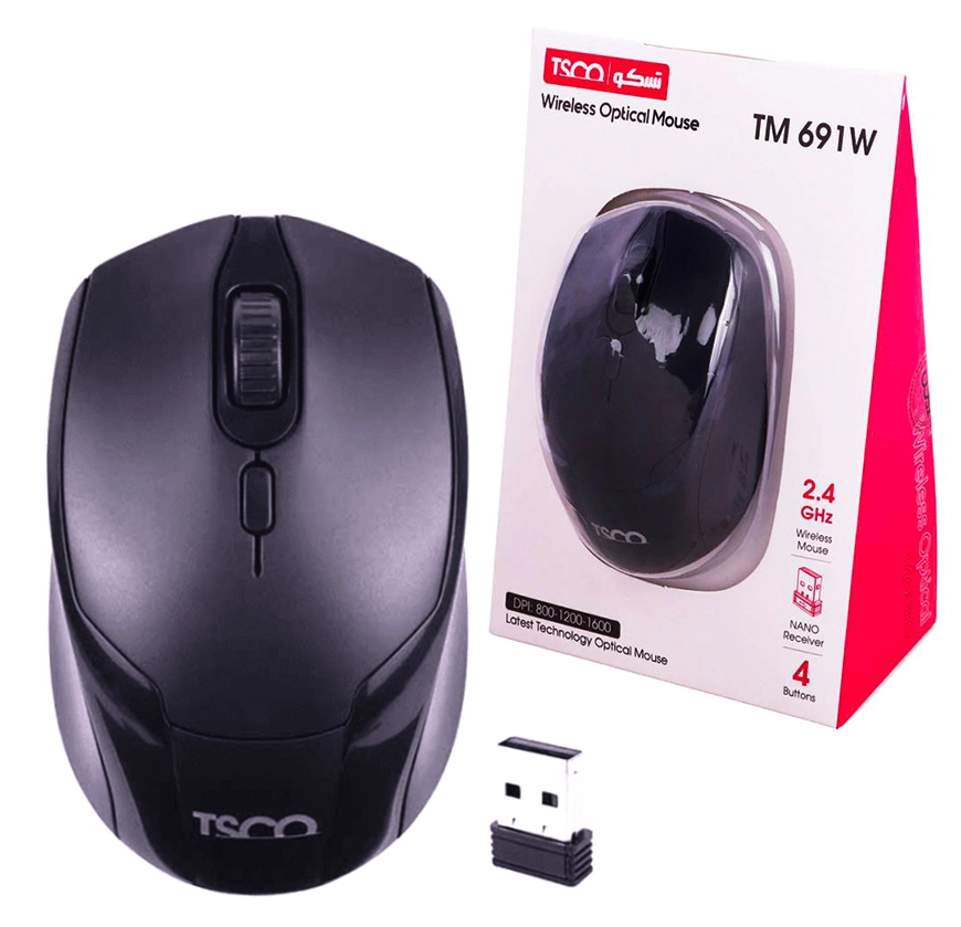 موس بی سیم TSCO 691 - یاسین کامپیوتر