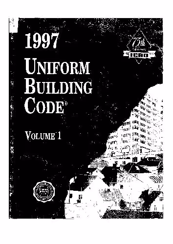 خرید و دانلود نسخه کامل کتاب 1997 Uniform Building Code, Vol. 1: Administrative, Fire- and Life-Safety, and Field Inspection Provision