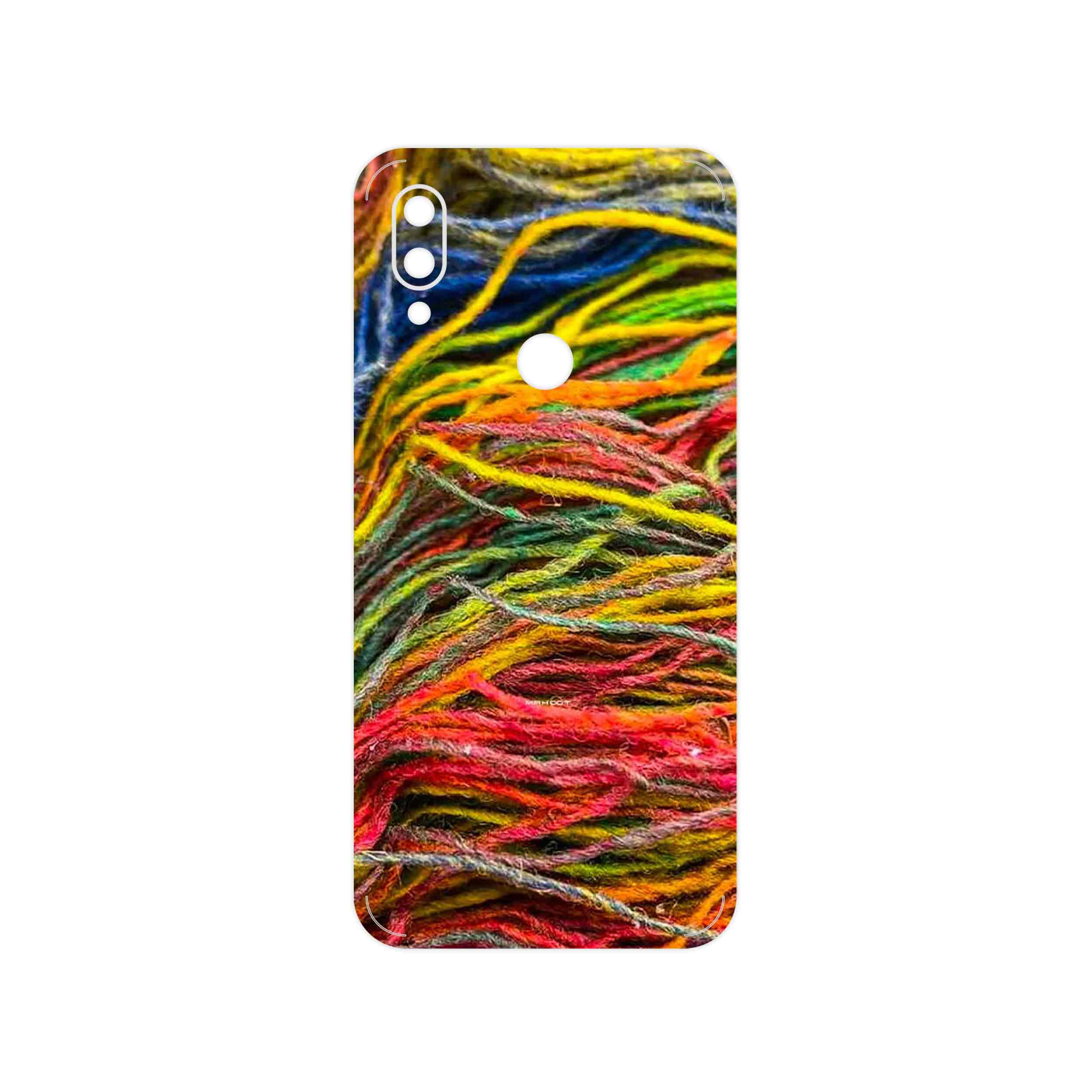 برچسب پوششی ماهوت مدل Fabric Texture 9 مناسب برای گوشی موبایل شیائومی Redmi 7