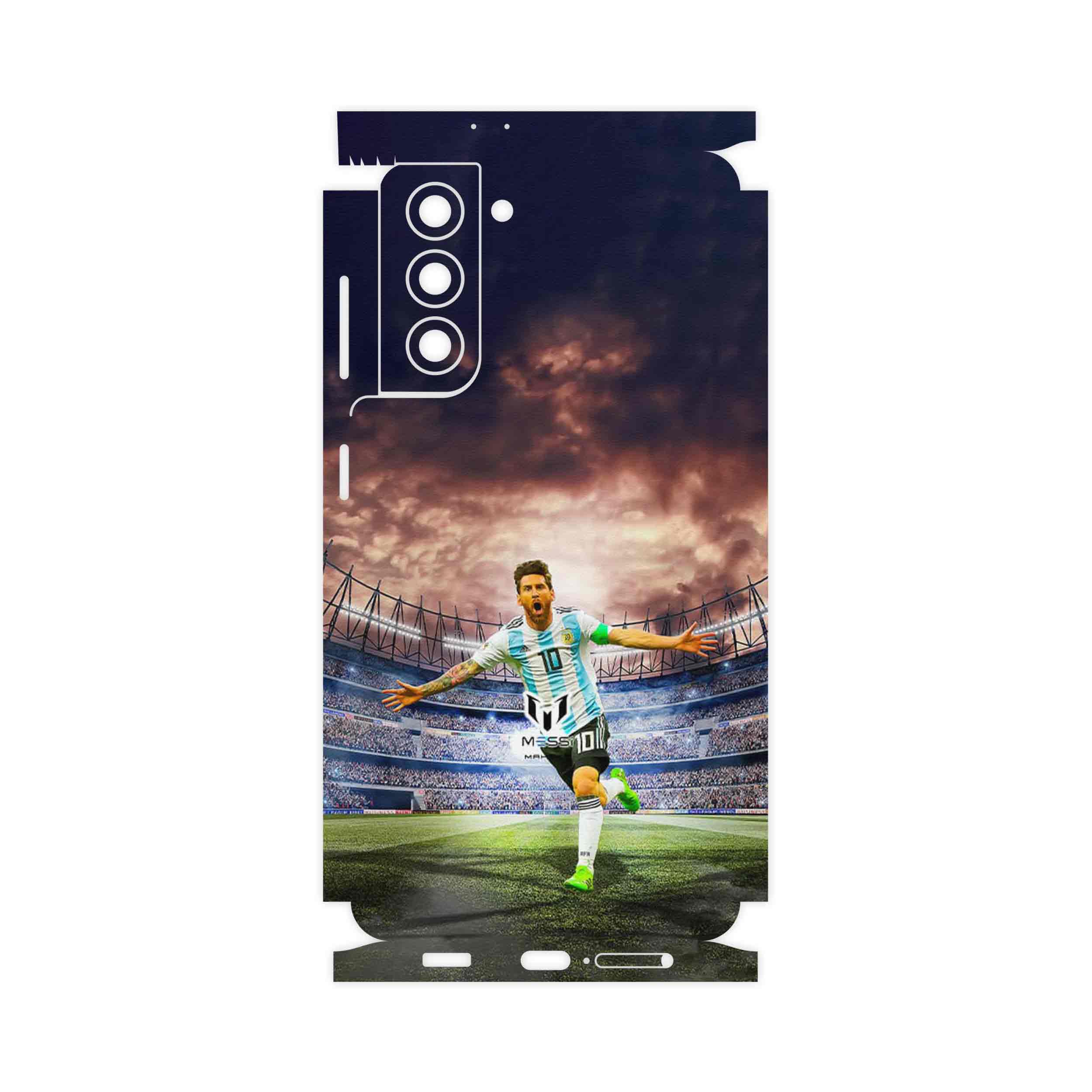 برچسب پوششی ماهوت مدل Lionel Messi 2-FullSkin مناسب برای گوشی موبایل سامسونگ Galaxy S21 5G